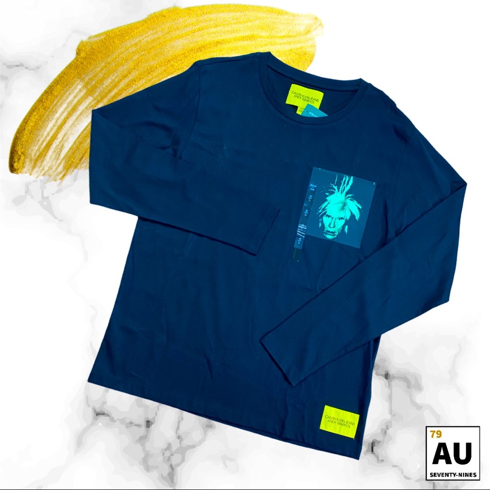 NWT - Calvin Klein x Andy Warhol Long Sleeve Shirt - Picture 2 of 10